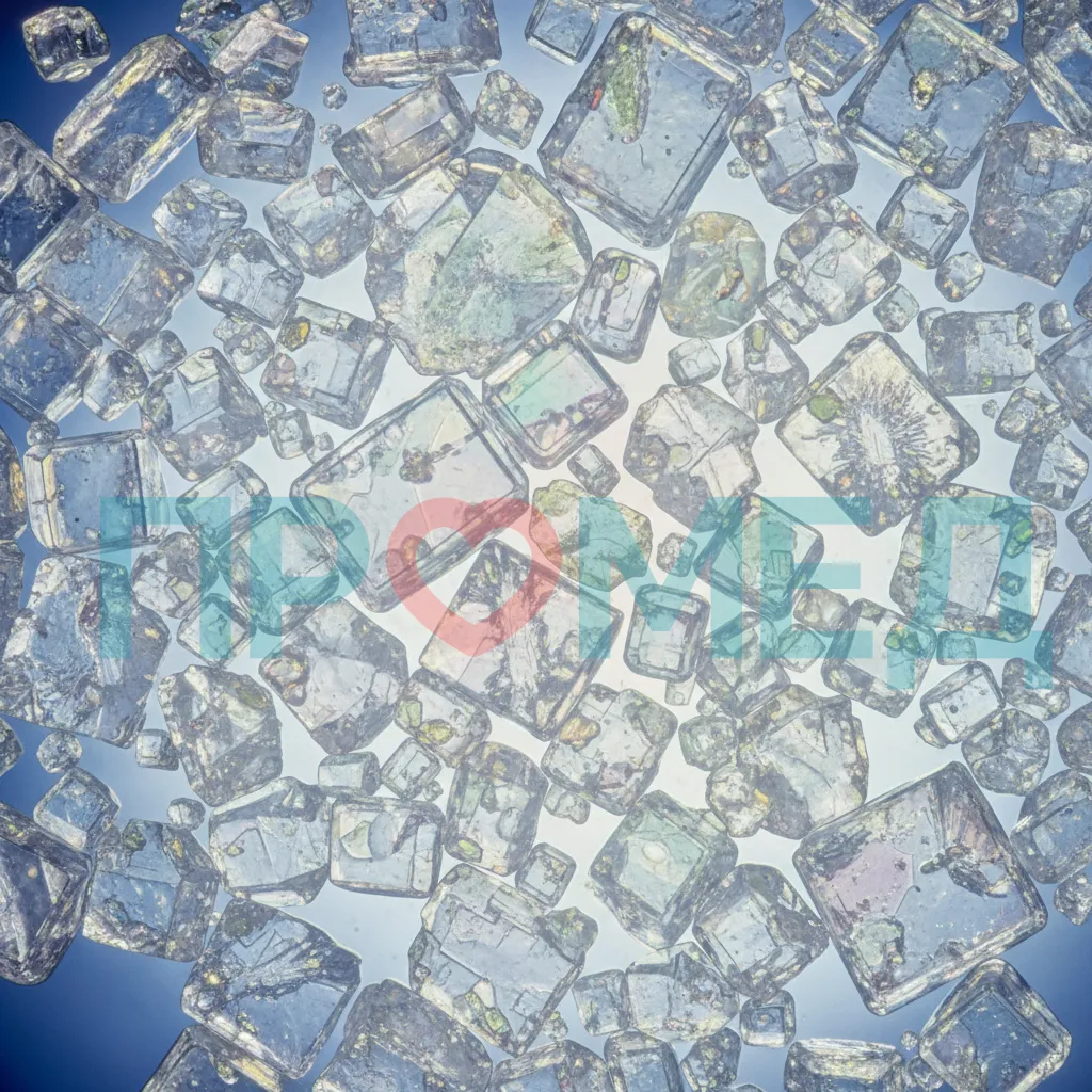 Изображение кристаллов морской соли