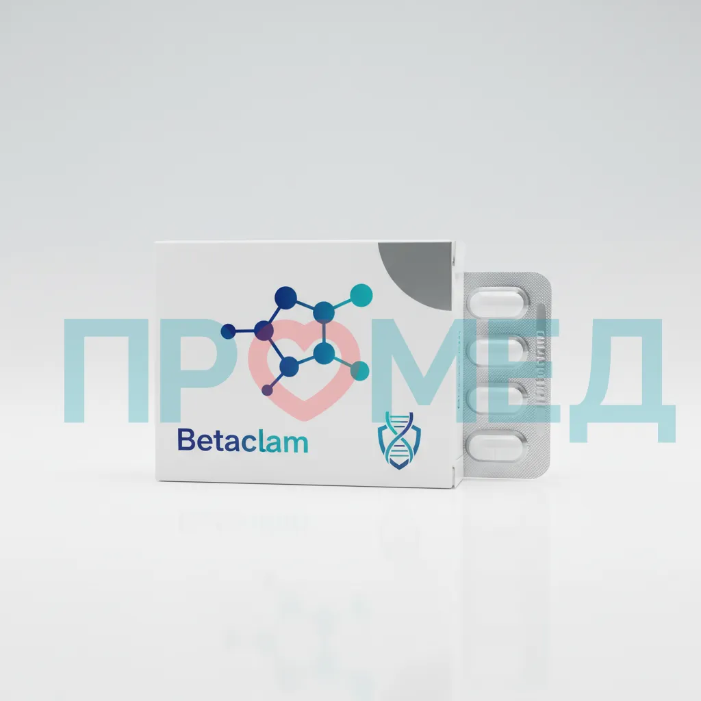 Упаковка препарата Бетаклам