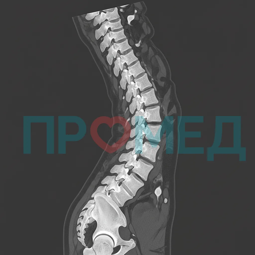 МРТ снимок позвоночника