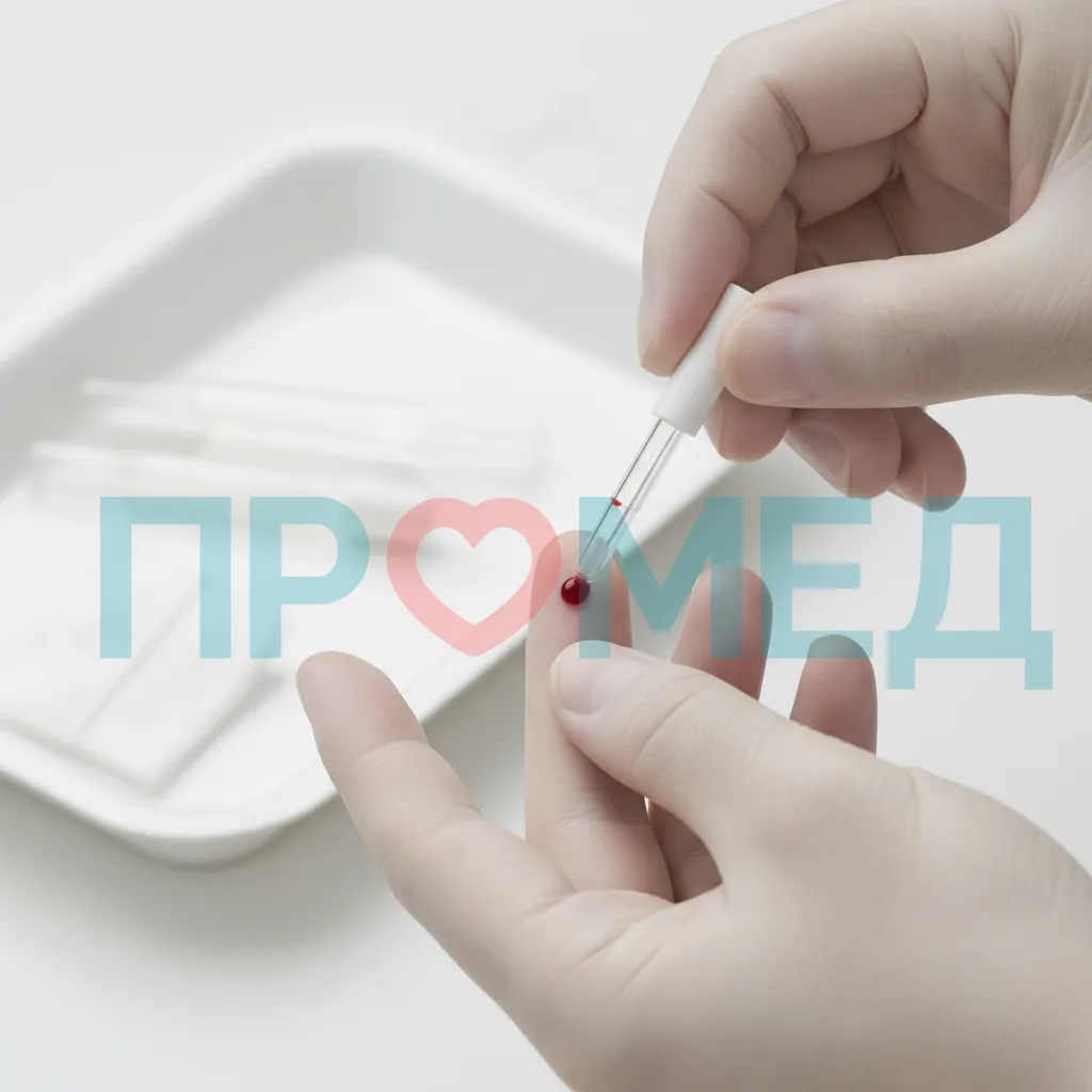 Забор крови из пальца