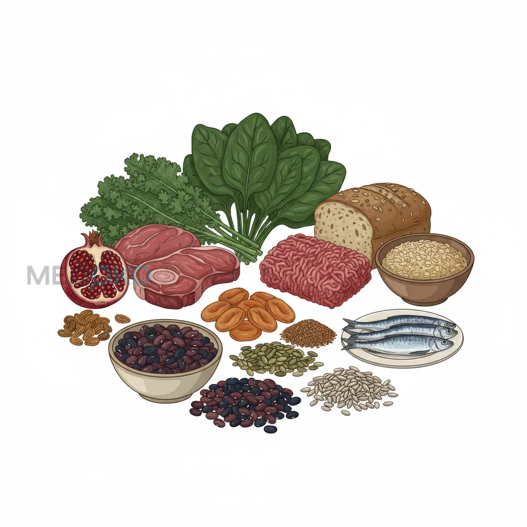 Продукты, богатые железом