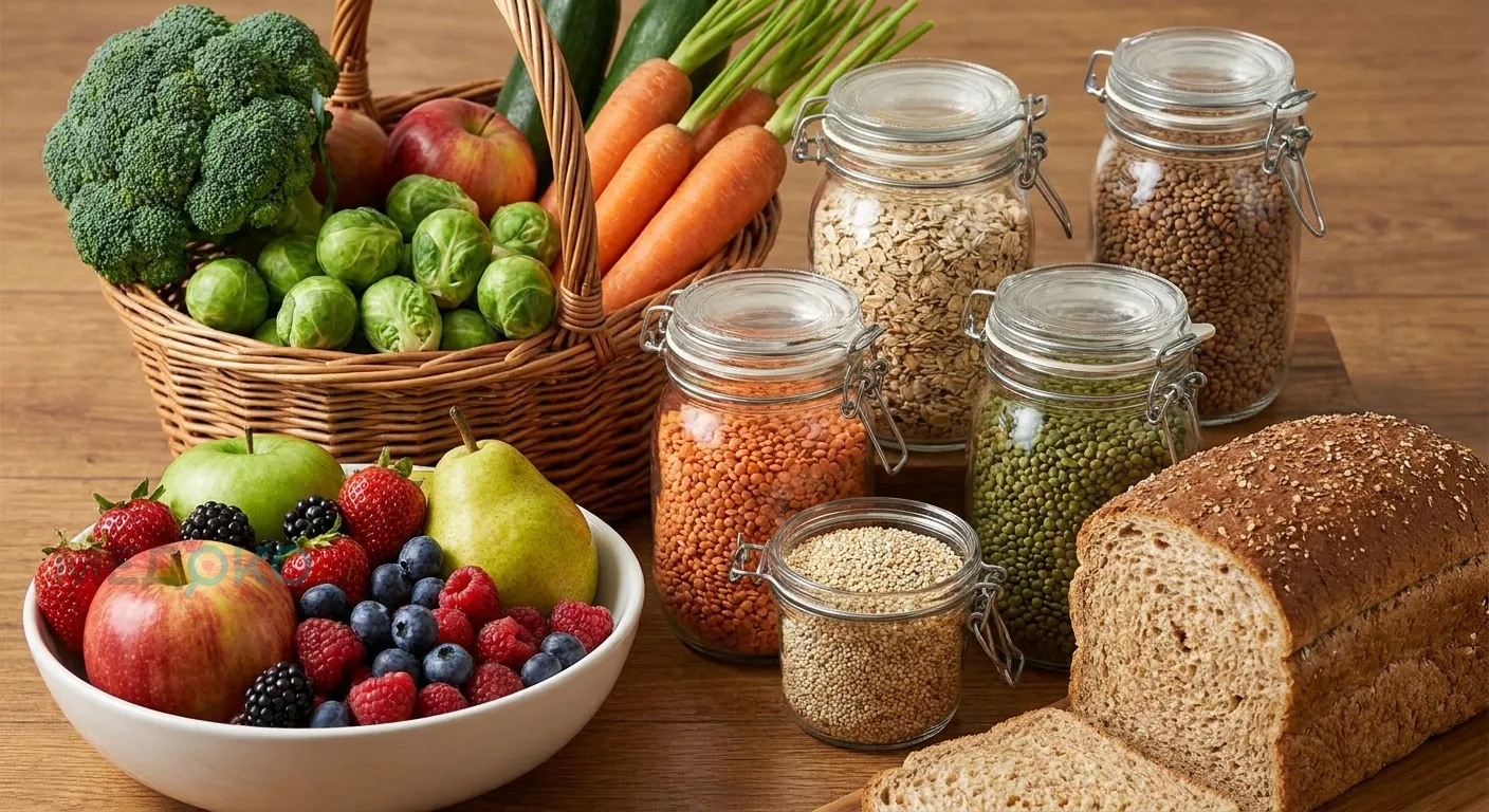 Продукты богатые клетчаткой для профилактики заболеваний кишечника
