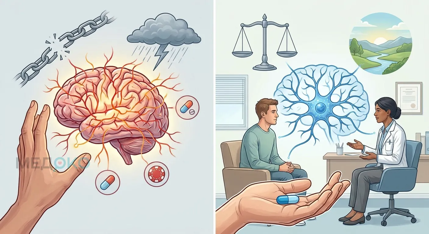 Ургентная аддикция: методы психотерапии и медикаментозного лечения