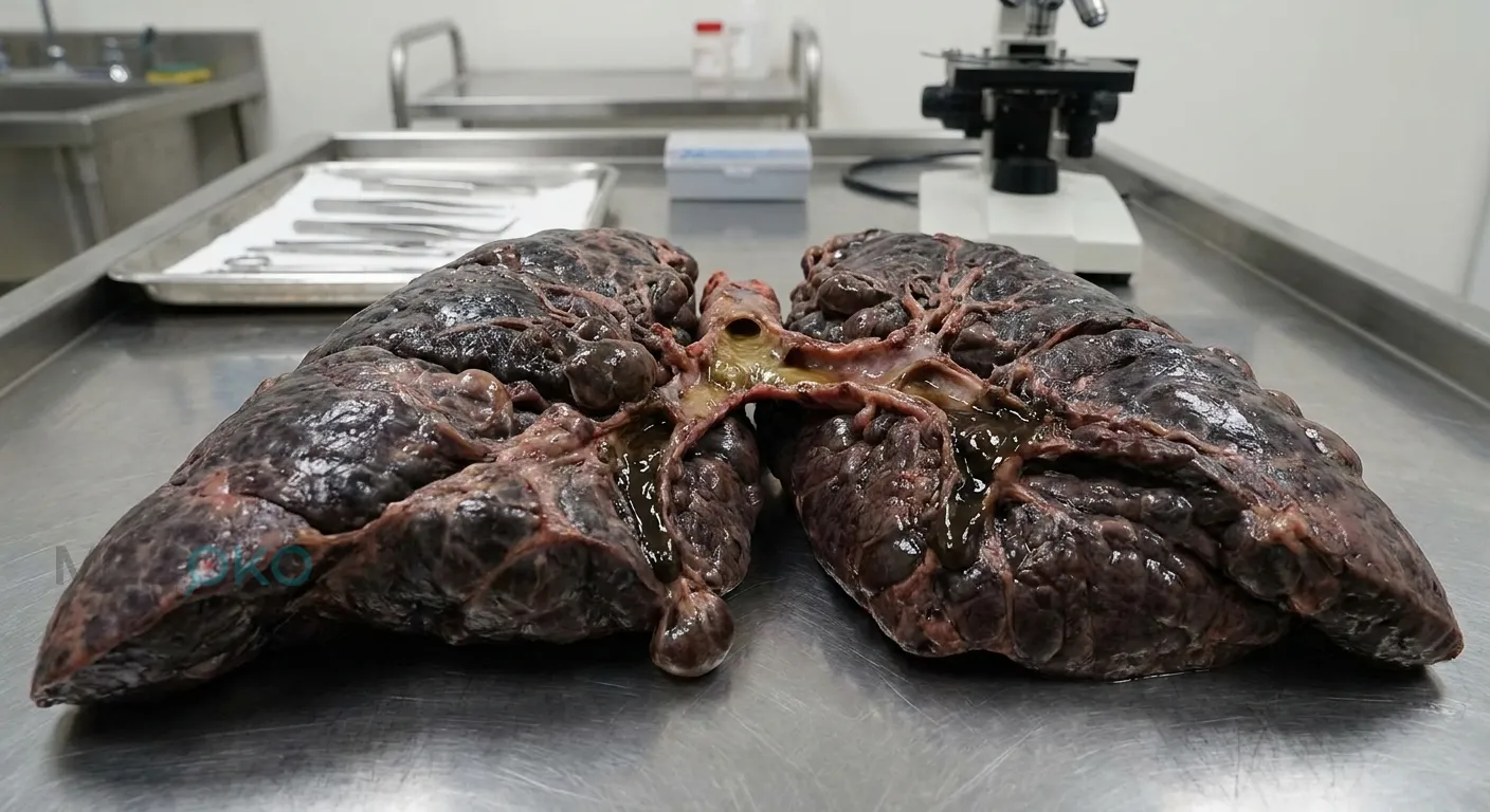 Легкие курильщика и хронический кашель с мокротой, ХОБЛ