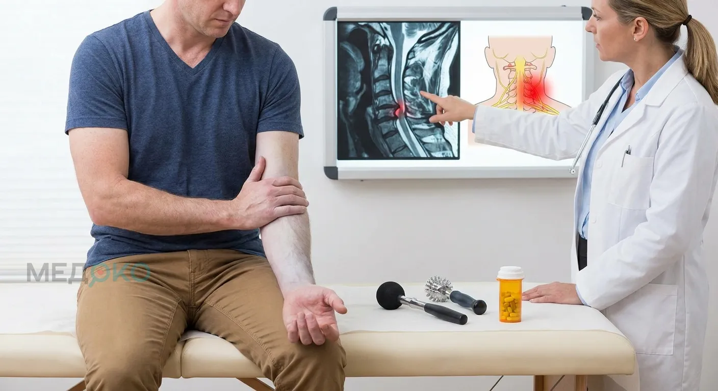 Опасность самолечения и агрессивного массажа шеи при онемении руки