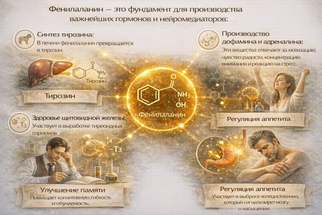 Для чего организму нужен Фенилаланин Для чего организму нужен Фенилаланин
