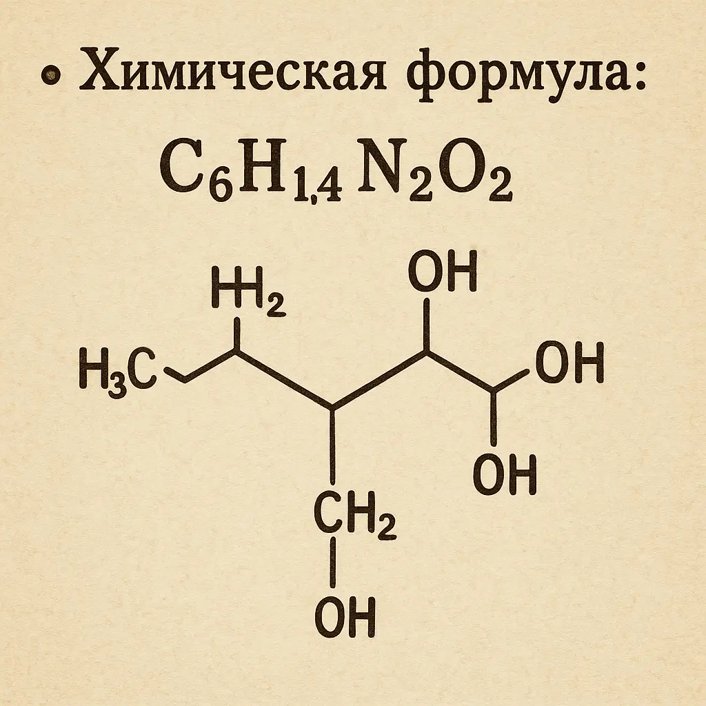 Химическая формула лизин