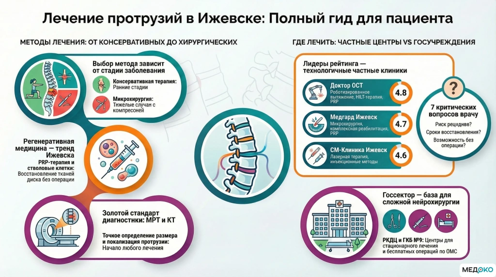 Где и как лечить позвоночник в Ижевске Навигатор по методам лечения протрузий и рейтинг клиник.webp Где и как лечить позвоночник в Ижевске Навигатор по методам лечения протрузий и рейтинг клиник.webp