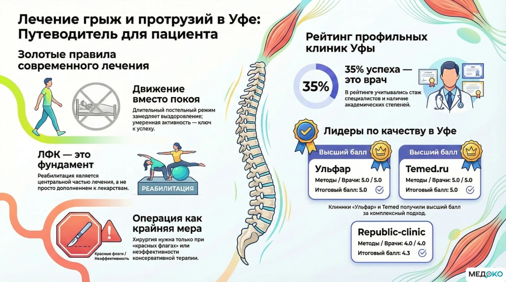 Сравнение методов лечения протрузий и грыж: эффективность, ограничения и показания Сравнение методов лечения протрузий и грыж: эффективность, ограничения и показания