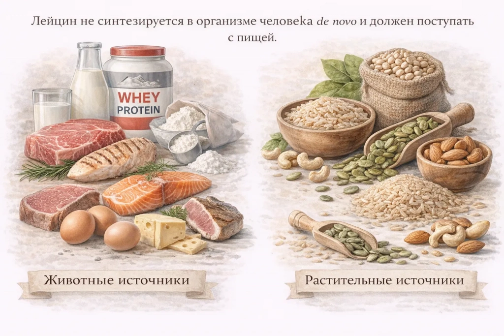 Пищевые источники лейцина