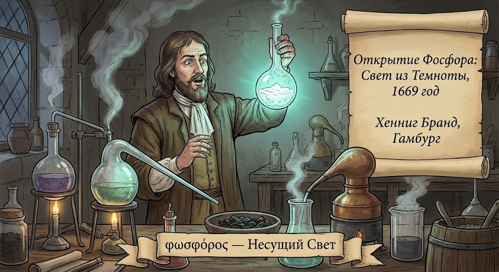 Кто открыл фосфор